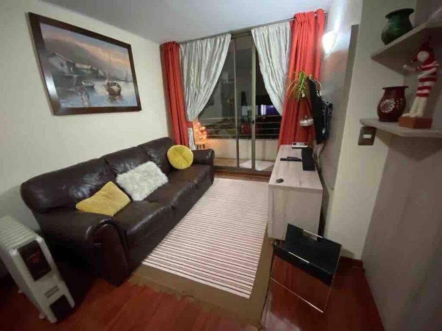 Comodo Departamento En El Centro De Stgo Apartment Santiago Luaran gambar